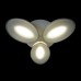 Потолочная светодиодная люстра Ambrella light Orbital Granule FG1020/3 WH 72W+36W D780 (Китай)
