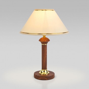 Настольная лампа Eurosvet Lorenzo 60019/1 орех (РОССИЯ)