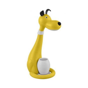 Настольная лампа Horoz Snoopy желтая 049-029-0006 (Турция)