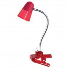 Настольная светодиодная лампа Horoz Bilge красная 049-008-0003
