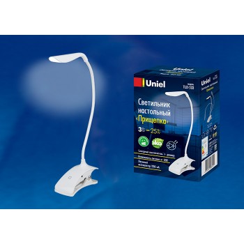 Настольная лампа (UL-00001494) Uniel TLD-533 White/LED/250Lm/5500K/Dimmer (Китай)