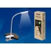 Настольная лампа (UL-00003645) Uniel TLD-554 White/LED/400Lm/5500K/Dimmer (Китай)