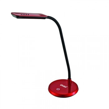 Настольная лампа (07535) Uniel TLD-510 Red/LED/550Lm/4500K/Dimer (Китай)