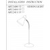 Настольная лампа Odeon Light Mansy 2410/1T (Италия)