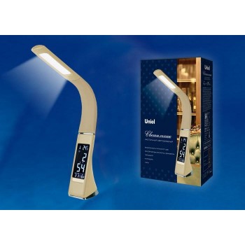 Настольная лампа (UL-00003303) Uniel TLD-542 Cream/LED/300Lm/5000K/Dimmer (Китай)