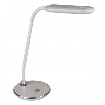 Настольная лампа (10290) Volpe TLD-522 Silver/LED/360Lm/6000K/Dimmer (Китай)