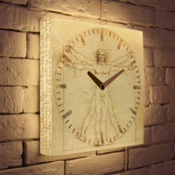 Световые часы Витрувианский человек LB-016-35 (Россия)