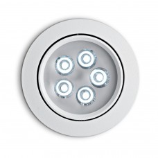 Встраиваемый светодиодный светильник Ideal Lux Delta FI5 Bianco