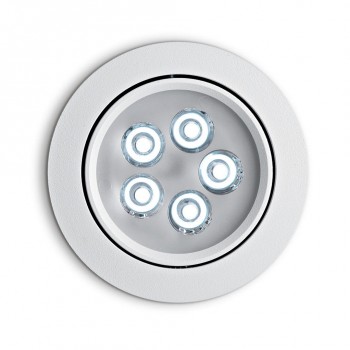 Встраиваемый светодиодный светильник Ideal Lux Delta FI5 Bianco (Италия)