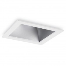 Встраиваемый светодиодный светильник Ideal Lux Game Square White Silver