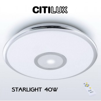Потолочный светильник с пультом ДУ Citilux СтарЛайт CL70340R (Дания)