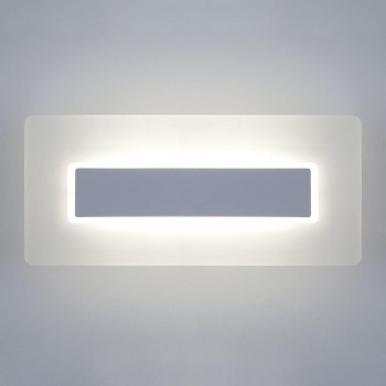 Настенный светодиодный светильник Eurosvet Square 40132/1 Led белый (Россия)