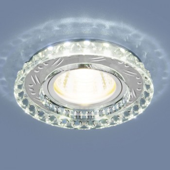 Встраиваемый светильник Elektrostandard 8351 MR16 CL/WH прозрачный/белый 4690389098390 (Китай)