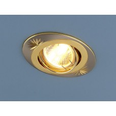 Встраиваемый светильник Elektrostandard 856 CF MR16 SN/GD сатин-никель/золото 4690389067358