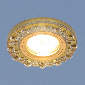 Встраиваемый светильник Elektrostandard 8260 MR16 YL/GD зеркальный/золото 4690389056697 (Китай)