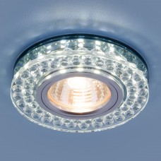 Встраиваемый светильник Elektrostandard 8381 MR16 CL/SBK прозрачный/дымчатый 4690389098321