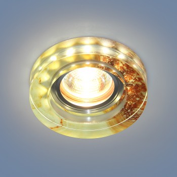 Встраиваемый светильник Elektrostandard 2190 MR16 YL желто-терракотовый 4690389083228 (Китай)