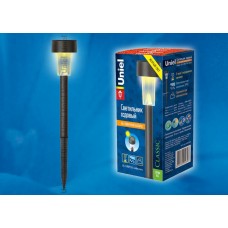 Светильник на солнечных батареях (07290) Uniel Promo USL-C-008/PT365 Golden Asterix