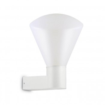 Уличный настенный светильник Ideal Lux Ouverture AP1 Bianco (Италия)