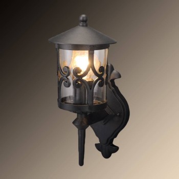 Уличный настенный светильник Arte Lamp Persia A1451AL-1BK (Италия)
