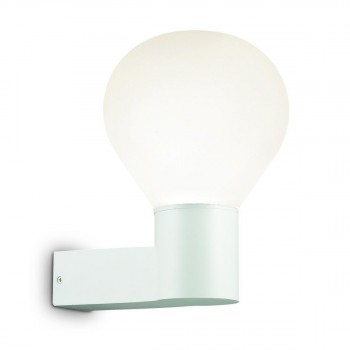 Уличный настенный светильник Ideal Lux Clio-1 AP1 Bianco (Италия)