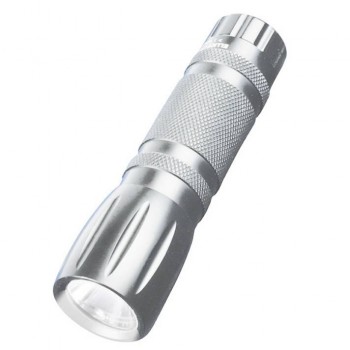 Ручной светодиодный фонарь Uniel (05624) от батареек 60 лм S-LD024-C Silver (Китай)