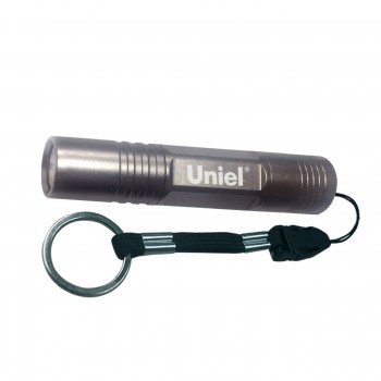 Ручной светодиодный фонарь Uniel (03248) от батареек 30 лм S-LD014-C Silver (Китай)