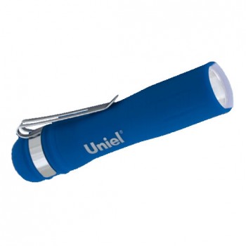 Карманный светодиодный фонарь Uniel (UL-00000208) от батареек 95х20 25 лм S-LD045-B Blue (Китай)