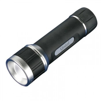 Ручной светодиодный фонарь Uniel (05626) от батареек 80 лм S-LD022-C Black (Китай)