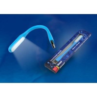 Переносной светодиодный фонарь Uniel (UL-00000251) Usb-зарядка 170х15 260 лм TLD-541 Blue