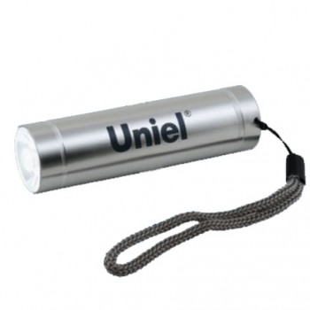 Карманный светодиодный фонарь Uniel (UL-00000191) от батареек 88х24 50 лм S-LD043-B Silver (Китай)