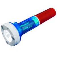 Автомобильный светодиодный фонарь Uniel (05143) от батареек 220х81,5 80 лм P-AT031-BB Amber-Blue