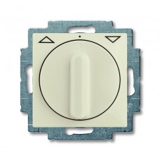 Выключатель жалюзи поворотный с фиксацией ABB Basic55 слоновая коссть 2CKA001101A0922