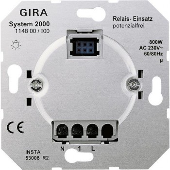 Реле с беспотенциальным контактом Gira System 2000 114800 (Германия)