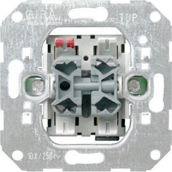 Выключатель управления жалюзи Gira System 55 10A 250V 015900 (Германия)