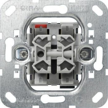 Выключатель кнопочный управления жалюзи Gira System 55 10A 250V 015800 (Германия)