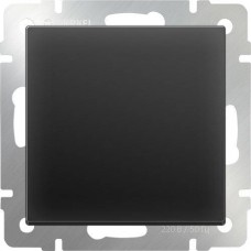 Перекрестный переключатель одноклавишный черный матовый WL08-SW-1G-C 4690389073618