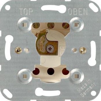 Выключатель кнопочный с замком Gira System 55 10A 250V 016300 (Германия)