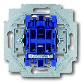 Выключатель кнопочный двухклавишный однополюсный ABB BJE 10A 250V 2CKA001413A1105 (Германия)