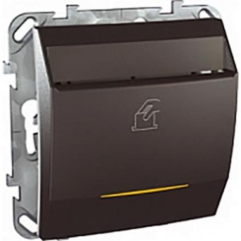 Выключатель карточный с выдержкой времени Schneider Electric Unica 8A MGU5.540.12ZD (Испания)