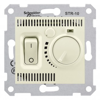 Термостат комнатный Schneider Electric Sedna 10A 230V SDN6000147 (Испания)
