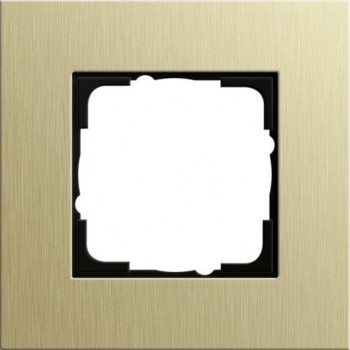 Рамка 1-постовая Gira Esprit светло-золотой 0211217 (Германия)