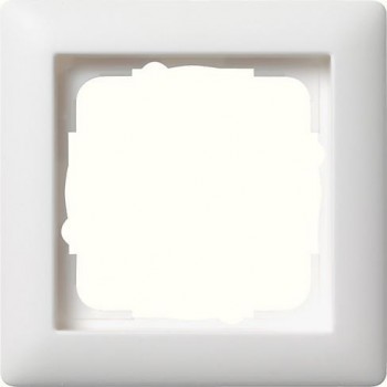 Рамка 1-постовая Gira Standard 55 чисто-белый шелковисто-матовый 021104 (Германия)