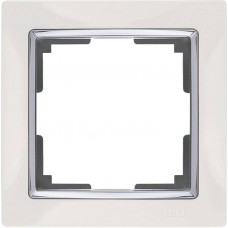 Рамка Snabb на 1 пост белая WL03-Frame-01-white 4690389046100