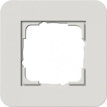 Рамка 1-постовая Gira E3 светло-серый/антрацит 0211421 (Германия)