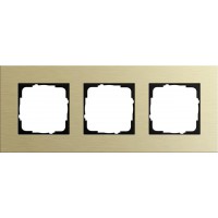 Рамка 3-постовая Gira Esprit светло-золотой 0213217