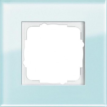 Рамка 1-постовая Gira Esprit салатовое стекло 021118 (Германия)
