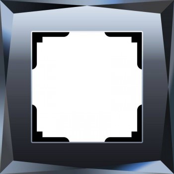 Рамка Diamant на 1 пост черный WL08-Frame-01 4690389054396 (Швеция)