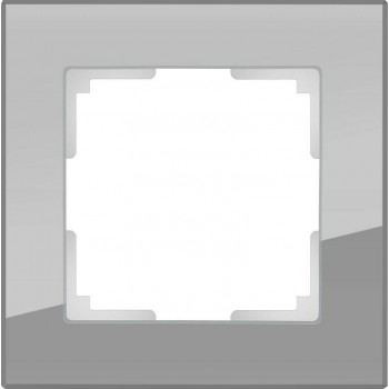 Рамка Favorit на 1 пост серый WL01-Frame-01 4690389061257 (Швеция)