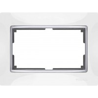 Рамка Snabb для двойной розетки белый WL03-Frame-01-DBL-white 4690389073137